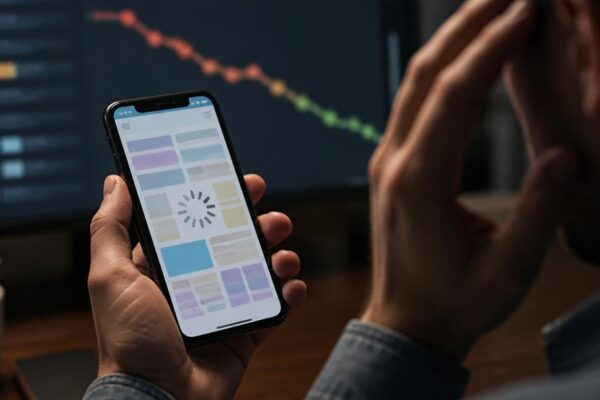Telefon v ruce, web v problému: proč mobilní verze rozhoduje o pozicích